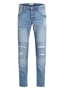 Jack & Jones JACK & JONES, Herren 'GLENN JJDUST NZ 713' Slim Fit Jeans, Blau