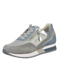 Gabor, Damen Sneaker, Rauchblau / Grau / Silber