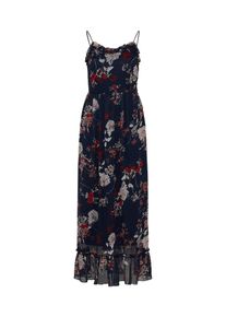 V&eacute;ro Moda VERO MODA, Damen Maxikleid 'KATINKA', Navy / Rot / Naturwei&szlig;
