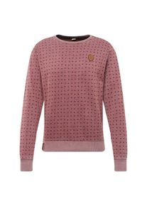 Naketano, Herren Sweatshirt, Pastellrot / Schwarz