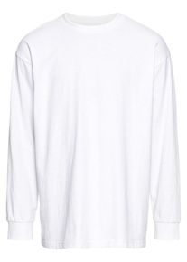 Urban Classics, Herren Sweatshirt, Wei&szlig;