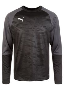 Puma, Herren Sweatshirt 'CUP Training Core', Dunkelgrau / Schwarz / Wei&szlig;