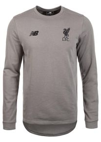 New Balance, Herren Sweatshirt 'FC Liverpool', Grau / Schwarz