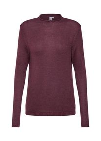 Q/S Designed By, Damen - Pullover & Strickjacken 'Pullover langarm', Burgunder