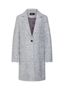 Only, Damen Mantel 'ASTRID MARBLE', Hellgrau