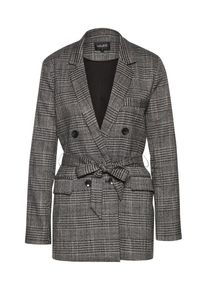 Mbym, Damen Blazer 'Sabela', Grau / Schwarz