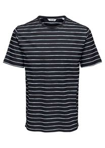 Only & Sons Only & Sons, Herren T-Shirt, Schwarz / Wei&szlig;