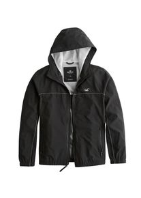 Hollister, Herren Jacke 'MESH LINED HOODED WB', Schwarz
