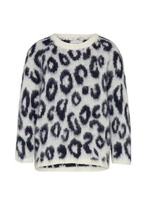 N&uuml;mph N&Uuml;MPH, Damen Pullover 'Eleni', Navy / Offwhite