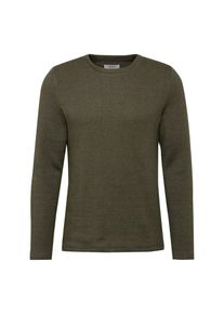 Jack & Jones JACK & JONES, Herren Sweatshirt 'JORMATT SWEAT CREW NECK', Dunkelgr&uuml;n