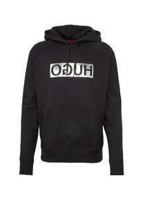 Hugo, Herren Sweatshirt 'D/unisex-silver', Schwarz