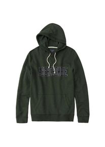 Abercrombie & Fitch Abercrombie & Fitch, Herren Sweatshirt 'GBL XM CORE LOGO POPOVER EXT', Gr&uuml;n