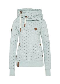 Naketano, Damen Pullover 'Darth Ankerdizzel', Dunkelblau / Braun / Mint