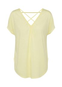 Only, Damen T-Shirt, Gelb