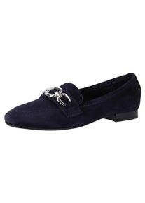 Marco Tozzi, Damen Slipper, Ultramarinblau / Silber