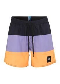O`Neill O'NEILL, Herren Badeshorts 'VERT-HORIZON', Lila / Orange / Schwarz