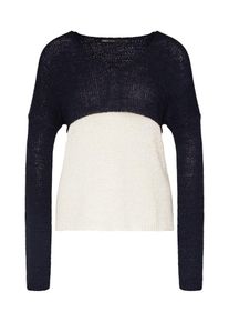 Only, Damen Pullover 'NEW GABBI', Nachtblau / Wei&szlig;