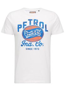 PETROL INDUSTRIES, Herren T-Shirt, Wei&szlig;