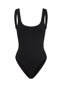boohoo, Damen Bodysuit, Schwarz