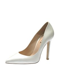Evita, Damen Pumps, Wei&szlig;