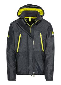 Superdry, Herren Jacke, Gelb / Anthrazit
