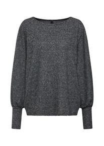 Y.A.S, Damen Oversized Pullover 'FLOSS LOOSE', Dunkelgrau