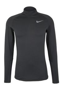 Nike, Herren Longsleeve 'THERMA MOCK', Schwarz