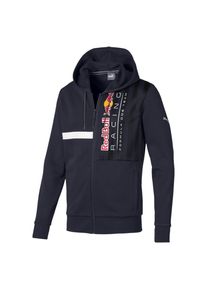 Puma, Herren Sweatjacke 'Red Bull Racing', Nachtblau / Goldgelb / Feuerrot / Wei&szlig;