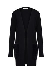 BETTY & CO Betty & Co, Damen Strickjacke, Schwarz