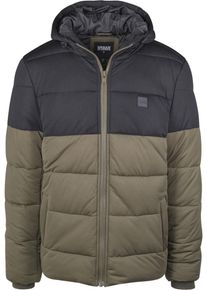 Urban Classics, Herren Jacke, Oliv / Schwarz
