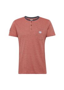 Esprit, Herren T-Shirt 'Henl stripe ss', Koralle