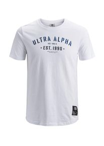 Jack & Jones JACK & JONES, Herren T-Shirt, Dunkelblau / Schwarz / Wei&szlig;