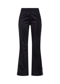 Champion Authentic Athletic Apparel, Damen Hose 'Straight Hem Pants Brand Manifesto', Schwarz / Wei&szlig;