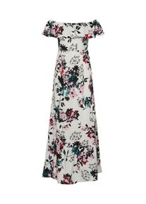 Eksept, Damen Maxikleid 'Goa', Mischfarben / Wei&szlig;