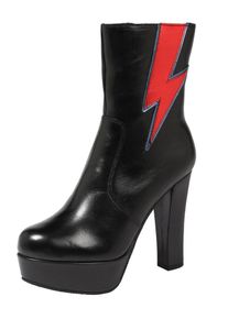 Buffalo London, Damen Stiefelette 'GOLD FUSION', Schwarz