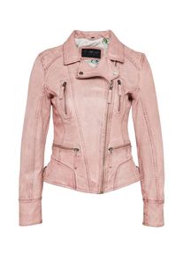 Oakwood, Damen Biker-Lederjacke, Rosa