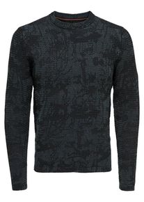 Only & Sons Only & Sons, Herren Strickpullover, Pastellblau