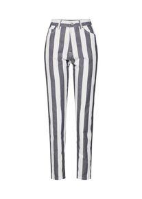Dr. Denim, Damen Jeans 'Nora', Schwarz / Wei&szlig;