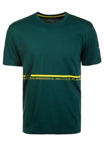 Puma, Herren T-Shirt 'Energy', Limone / Dunkelgr&uuml;n