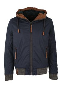 Naketano, Herren Winterjacke 'Gingerbread Man', Dunkelblau