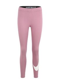 Nike Sportswear, Damen Leggings 'W NSW LEGASEE LGGNG SWOOSH', Lila / Wei&szlig;