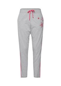 LIEBLINGSST&Uuml;CK LIEBLINGSST&Uuml;CK, Damen Hosen 'LS-003', Graumeliert / Gr&uuml;n / Pink