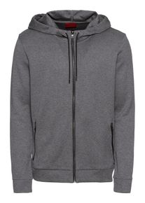 Hugo, Herren Sweatjacke 'Debasti', Dunkelgrau