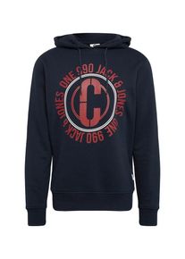 Jack & Jones JACK & JONES, Herren Sweatshirt, Dunkelblau / Rot / Wei&szlig;