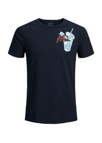 Jack & Jones JACK & JONES, Herren T-Shirt, Blau