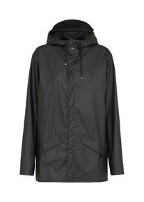 RAINS, Damen Regenjacke, Schwarz