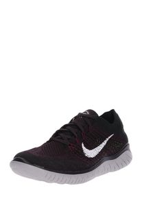 Nike, Herren Laufschuh 'Free RN Flyknit', Burgunder / Schwarz