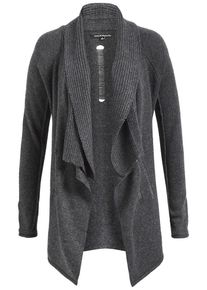 Khujo, Damen Strickjacke 'AVRILA', Grau / Graumeliert