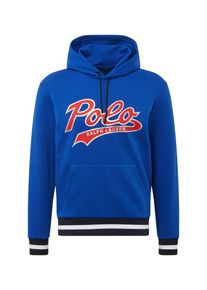 Polo Ralph Lauren, Herren Sweatshirt 'LSPOHOODM1-LONG SLEEVE-KNIT', Dunkelblau / Rot