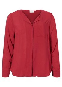 JUNAROSE, Damen Hemd, Feuerrot